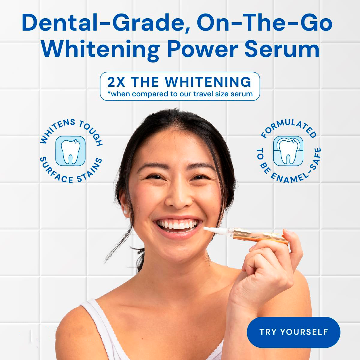 GleamPen™ Whiten Teeth in 2 Minutes – Anytime, Anywhere