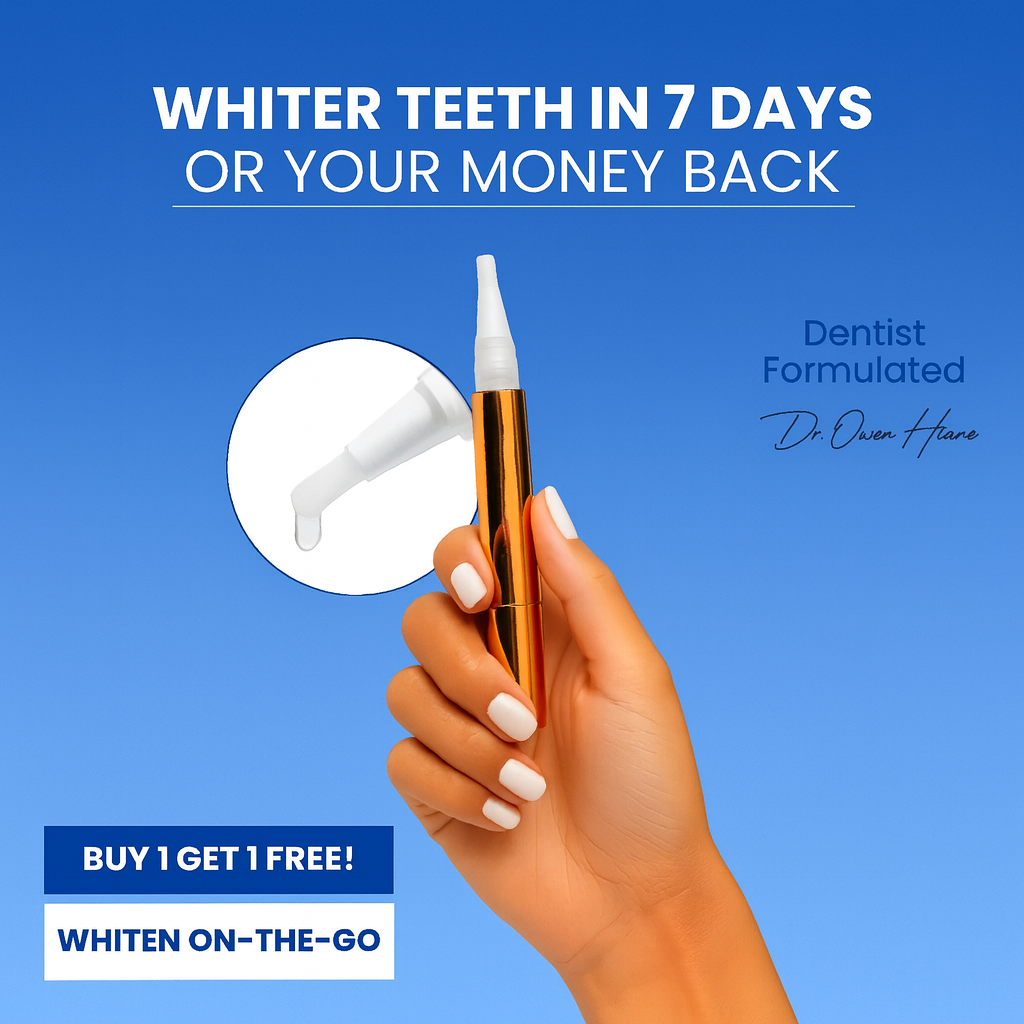GleamPen™ Whiten Teeth in 2 Minutes – Anytime, Anywhere